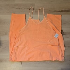 NWT FP Movement Hot Shot Onsie, Pastel Peach, Size Large